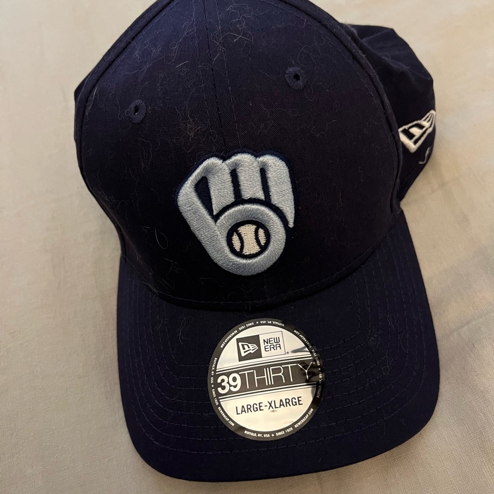 NWT Unisex Milwaukee Brewers Flex Fit Hat